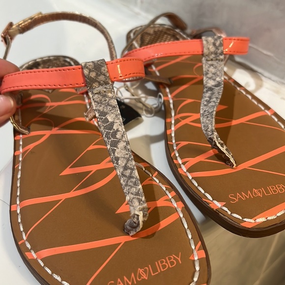 Sam and Libby Flat sandals NWT - Picture 4 of 5